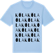 Blue Soul t-shirt med Köla ordlek t-shirt