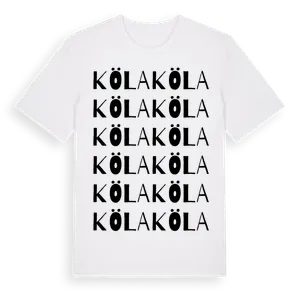Köla ordlek t-shirt – ekologisk bomull t-shirt från Pinshirt
