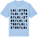 Blue Soul t-shirt med Kolartorp ordlek t-shirt