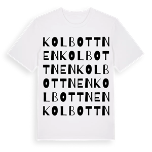 Kolbottnen ordlek t-shirt – ekologisk bomull t-shirt från Pinshirt