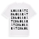 Kolbråten ordlek t-shirt