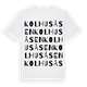Kolhusåsen ordlek t-shirt