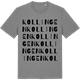 Mid Heather Gray t-shirt med Kollingen ordlek t-shirt