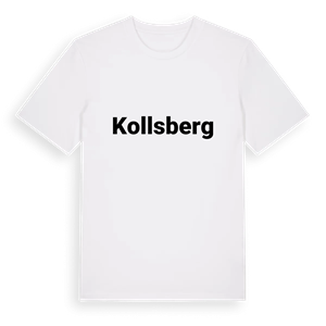 Kollsberg fetstil t-shirt – ekologisk bomull t-shirt från PinShirt