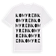 Komyren ordlek t-shirt