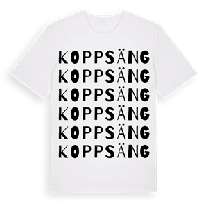 Koppsäng ordlek t-shirt – ekologisk bomull t-shirt från Pinshirt