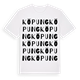 Köpung ordlek t-shirt