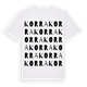 Korra ordlek t-shirt