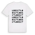 Korset ordlek t-shirt