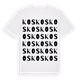 Kos ordlek t-shirt