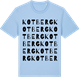 Blue Soul t-shirt med Kotberg ordlek t-shirt