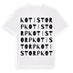 Kotistorp ordlek t-shirt