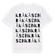 Kråkåsen ordlek t-shirt