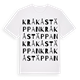 Kråkåstäppan ordlek t-shirt