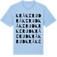 Blue Soul t-shirt med Kråkerud ordlek t-shirt
