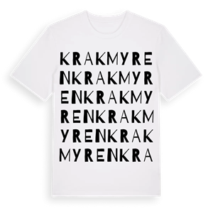 Krakmyren ordlek t-shirt – ekologisk bomull t-shirt från Pinshirt