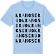 Blue Soul t-shirt med Krangserud ordlek t-shirt