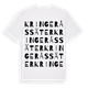 Kringeråssäter ordlek t-shirt