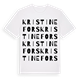 Kristinefors ordlek t-shirt