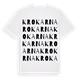 Krokarna ordlek t-shirt