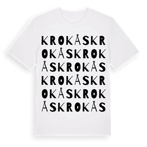 Krokås ordlek t-shirt – ekologisk bomull t-shirt från PinShirt