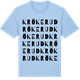 Blue Soul t-shirt med Krökerud ordlek t-shirt