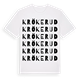 Krökerud ordlek t-shirt