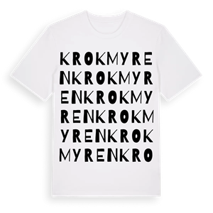 Krokmyren ordlek t-shirt – ekologisk bomull t-shirt från PinShirt