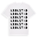 Krokstad ordlek t-shirt