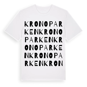 Kronoparken ordlek t-shirt – ekologisk bomull t-shirt från PinShirt