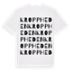 Kroppheden ordlek t-shirt