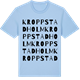 Blue Soul t-shirt med Kroppstadholm ordlek t-shirt