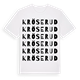 Kröserud ordlek t-shirt