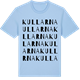 Blue Soul t-shirt med Kullarna ordlek t-shirt