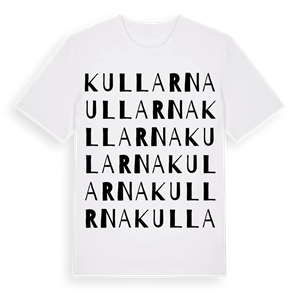 Kullarna ordlek t-shirt – ekologisk bomull t-shirt från PinShirt