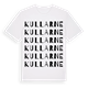 Kullarne ordlek t-shirt