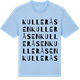 Blue Soul t-shirt med Kulleråsen ordlek t-shirt