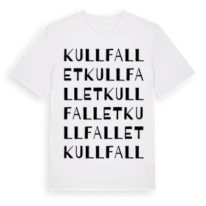 Kullfallet ordlek t-shirt – ekologisk bomull t-shirt från Pinshirt