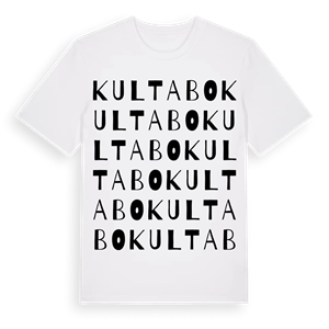 Kultabo ordlek t-shirt – ekologisk bomull t-shirt från PinShirt