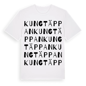 Kungtäppan ordlek t-shirt – ekologisk bomull t-shirt från PinShirt