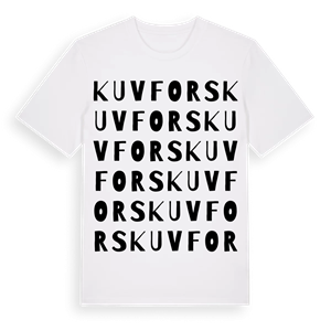 Kuvfors ordlek t-shirt – ekologisk bomull t-shirt från PinShirt