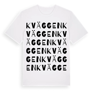 Kväggen ordlek t-shirt – ekologisk bomull t-shirt från PinShirt
