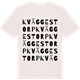 Vintage White t-shirt med Kväggestorp ordlek t-shirt