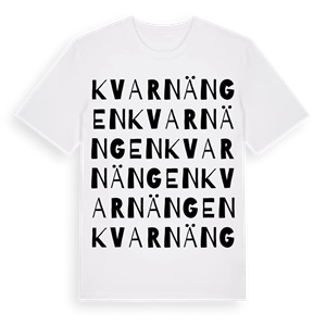 Kvarnängen ordlek t-shirt – ekologisk bomull t-shirt från PinShirt
