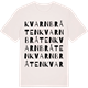 Vintage White t-shirt med Kvarnbråten ordlek t-shirt