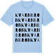 Blue Soul t-shirt med Kvarnbron ordlek t-shirt