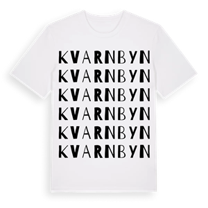 Kvarnbyn ordlek t-shirt – ekologisk bomull t-shirt från PinShirt