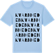 Blue Soul t-shirt med Kvarnheden ordlek t-shirt
