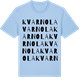 Blue Soul t-shirt med Kvarnola ordlek t-shirt