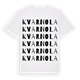 Kvarnola ordlek t-shirt